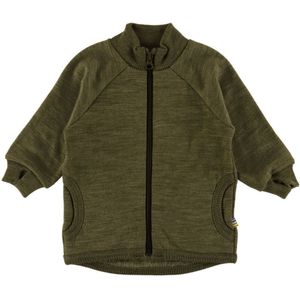 Joha Cardigan - Wol - Mos Groen - Joha - 70 - Cardigan