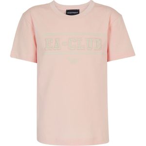 Emporio Armani T-Shirt - Roze m. Wit - Emporio Armani - 8 jaar (128) - T-Shirts
