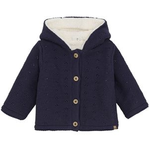 Minymo Cardigan m. Teddy - Parijse Nacht - Minymo - 56 - Cardigan
