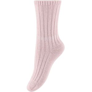 MP Sokken - Wol/Viscose - Rib - Gebreid - Bellie - Roze Frozen - MP - 25/28 - Sokken