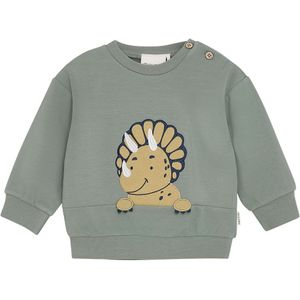 Minymo Sweatshirt - Viscose/Katoen - Sea Spuiten - Minymo - 62 - Sweatshirt