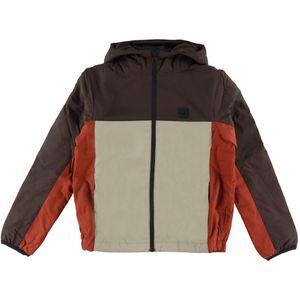 Billabong Jas - Transport - Bruin/Beige/Rood - Billabong - 12 jaar (152) - Zomerjas