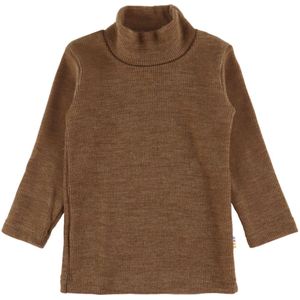 Joha Blouse - Rib - Wol - Warm Bruin - Joha - 70 - Shirts