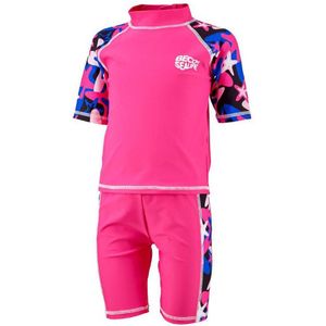 BECO Zwemkleding - Zwemtop/Zwembroek - UV50+ - Roze - BECO - 140/146 - Badmode