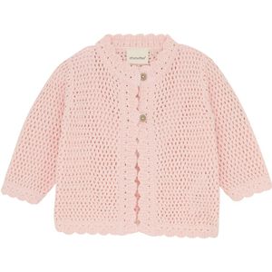 Minymo Cardigan - Gebreid - Roze Dogwood - Minymo - 50 - Cardigan