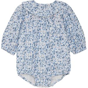 Minymo Romper l/s - Windsurfer m. Bloemen - Minymo - 50 - Romper L/S