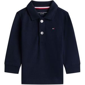 TOMMY HILFIGER - ESSENTIAL - Shirt - Navy - Lange Mouw