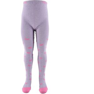 Melton Panty's - Bow Glitter - Cloud Lilac - Melton - 80/86 - Panty's