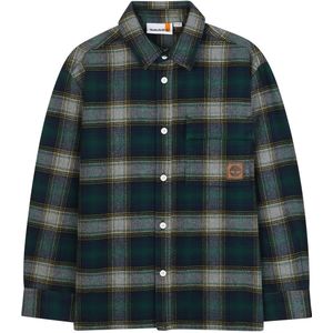 Timberland Overhemd - Donkergroen m. Ruiten - Timberland - 10 jaar (140) - Overhemd