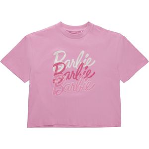 The New T-Shirt - TnBarbie - Boxy - Pastel Lavender m. Print - The New - 9-10 jaar (134-140) - T-Shirts