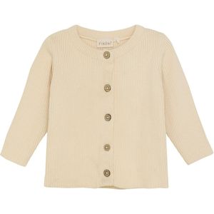 Fixoni Cardigan - Gebreid - Botercrème - Fixoni - 50 - Cardigan