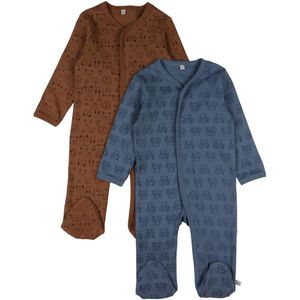 Pippi Baby - Pyjamapak - 2-pack - Blue Mirage - M/v