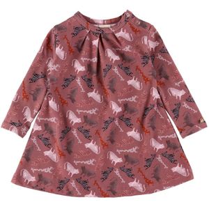 Smallstuff Jurk - Safari - Framboos - Smallstuff - 56 - Jurk