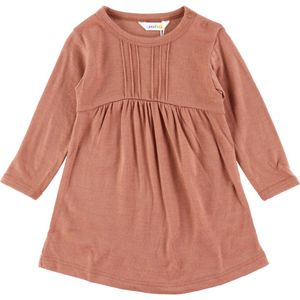 Joha Jurk - Wol - Rood/Bruin - Joha - 60 - Jurk