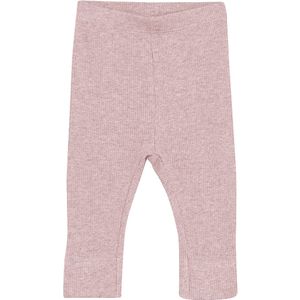 Fixoni Leggings - Rib - Pale Mauve Melange - Fixoni - 56 - Leggings