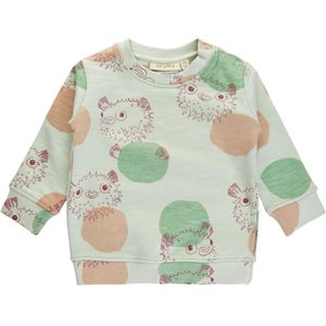 Soft Gallery Sweatshirt - Gezoem Puffer - Pale Aqua - Soft Gallery - 68 - Sweatshirt