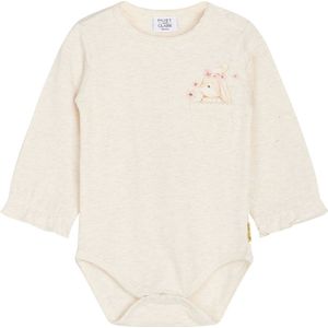 Hust and Claire Romper l/s - Barina - Fluistermelange - Hust and Claire - 68 - Romper L/S