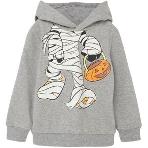 Name It Hoodie - NmmOtis - Grey Melange - Name It - 1½ jaar (86) - Hoodie