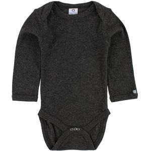 Smallstuff Romper l/s - Antraciet Gevlekt m. Olifanten - Smallstuff - 56 - Romper L/S