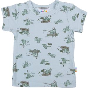 Joha T-Shirt - Viscose/Bamboe - Lichtblauw m. Kikkers - Joha - 60 - T-Shirts