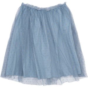 The New Rok - Tule - TnNarice - Ashley Blue/Gold m. Gouden stip - The New - 3-4 jaar (98-104) - Rok