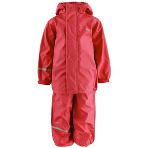 CeLaVi Regenkleding m. Bretellen - PU - Rood - CeLaVi - 90 - Regenkleding