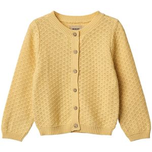 Wheat Cardigan - Gebreid - Magnella - Golden Yellow - Wheat - 4 jaar (104) - Cardigan