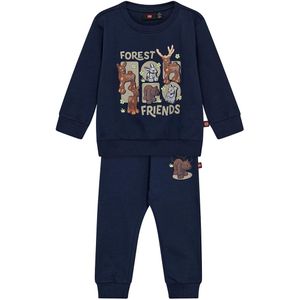 LEGO® Wear Duplo Joggingpakken - LwSanyu - Donkerblauw m. Dieren - LEGO® Wear - 4 jaar (104) - Joggingpakken