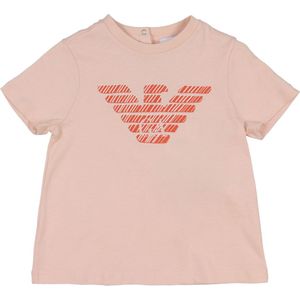 Emporio Armani T-Shirt - Roze m. Logo - Emporio Armani - 18 mnd - T-Shirt