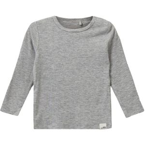 Sofie Schnoor Blouse - Rib - Petriciasb - Grijs Gevlekt - Sofie Schnoor - 74 - Shirts