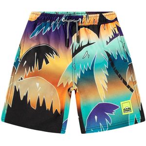 Molo Zwembroeken - UV50+ - Nilson - Vervaagde palmbomen - Molo - 7-8 jaar (122-128) - Badmode