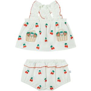 Stella McCartney Kids Zomerset - Top/Bloomers - Ivory m. Kers - Stella McCartney Kids - 24 mnd - Tanktop