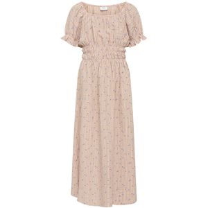 Grunt Jurk - ALIS - Viscose/Polyester - Peach - Grunt - 8 jaar (128) - Jurk