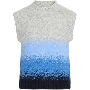 Grunt Vest - Charlotte Gebreid Vest - Grey Melange - Grunt - 12 jaar (152) - Vest