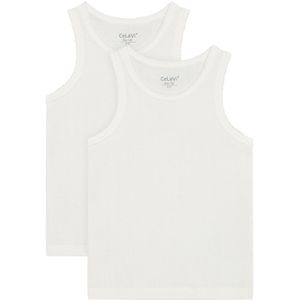 CeLaVi Onderhemden - 2-pack - Marshmallow White - CeLaVi - 100 - Onderhemd