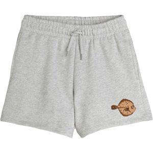 Mini Rodini Sweatshorts - Bot - Grijs Gevlekt - Mini Rodini - 2-3 jaar (92-98) - Shorts