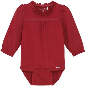 Minymo Romper l/s - Rio Rood - Minymo - 56 - Romper L/S