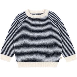 Konges Sløjd Blouse - Wol - Gebreid - Berle - Vaandrig Blue/Butt - Konges Sløjd - 1 jaar (80) - Shirts