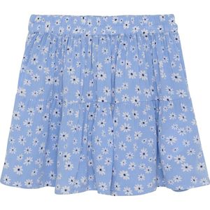 Creamie Rok - Flower Crepe - Bel Air Blue - Creamie - 1½ jaar (86) - Rok