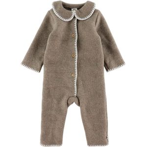 Müsli Overall - Wolvlies - Brown Melange - Müsli - 56/62 - Overall