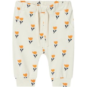 Name It Broek- NbfVandora - Jet Beek/Bloemen - Name It - 62 - Broeken - Katoen