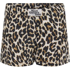 Kids Only Shorts - KogClara - Black/Met Clara Leo - Kids Only - 10 jaar (140) - Shorts