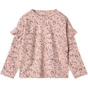 Wheat Blouse - Belinda - Rose Powder Bloemen - Wheat - 3 jaar (98) - Shirts