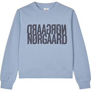 Mads Nørgaard Sweatshirt - Talinka - Vervaagd Denim - Mads Nørgaard - 10 jaar (140) - Sweatshirt