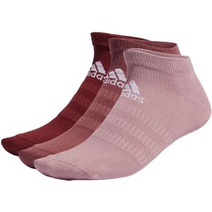 adidas Performance Sokken - 3-pack - Roze/Maroon/Bordeaux - adidas Performance - 46/48 - Sokken