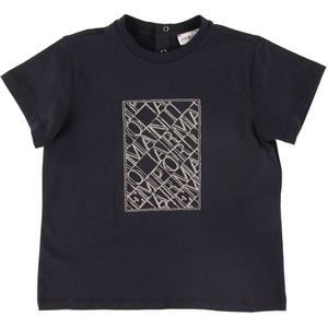 Emporio Armani T-Shirt - Navy m. Borduurwerk - Emporio Armani - 1½ jaar (86) - T-Shirts