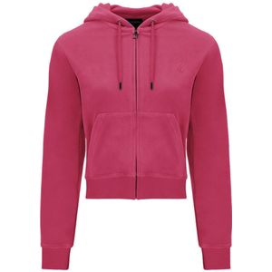 Juicy Couture Cardigan - Fluweel - Levendig - Juicy Couture - Teen - XXS - Xtra Xtra Small - Cardigan