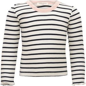 Minimalisma Blouse - Rib - Zijde/Katoen - Bardot - Sailor - Minimalisma - 4-5 jaar (104-110) - Shirts