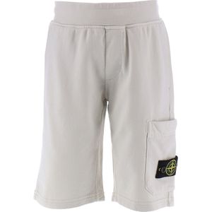 Stone Island Sweatshorts - Pearl Grey - Stone Island - 8 jaar (128) - Shorts