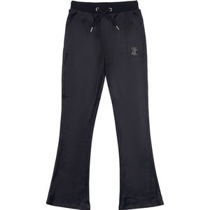 Juicy Couture Velours Broek - Diamant - Jet Black - Juicy Couture - 8-9 jaar (128-134) - Velours Broek